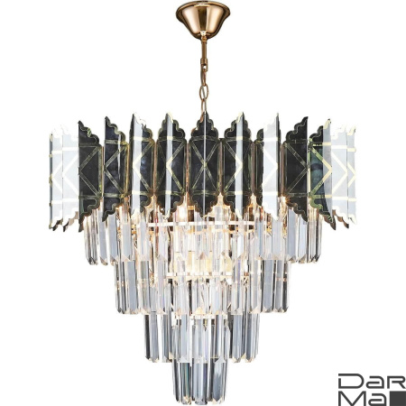 Подвесная люстра Reluce 02202-0.4-07 FGD+BK