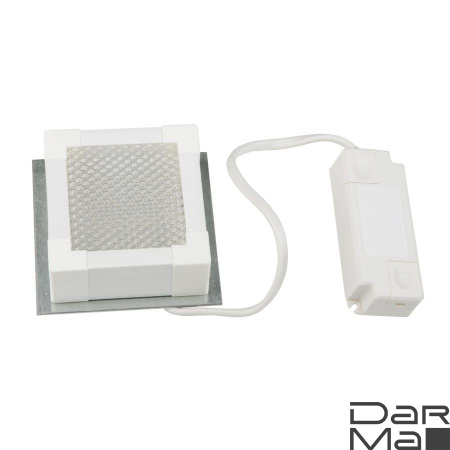 Встраиваемый светодиодный светильник Uniel ULP-1010 7W/4000К Ip40 Grilyato White UL-00007426