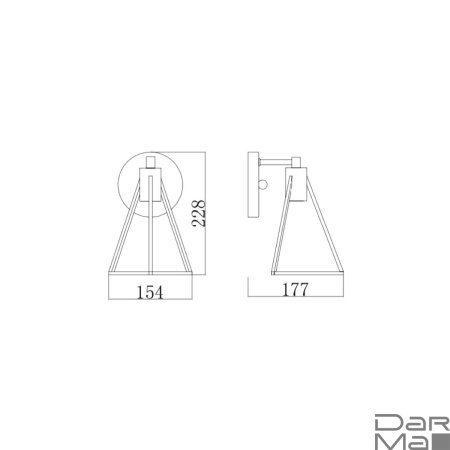 Бра Vele Luce Storm VL6136W01
