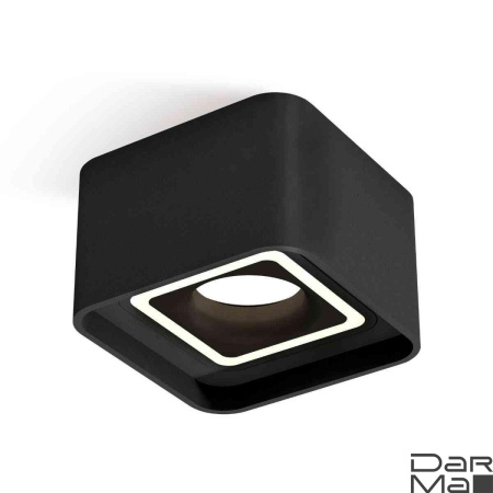 Комплект накладного светильника Ambrella light Techno Spot XS7833020 SBK черный песок (C7833, N7716)