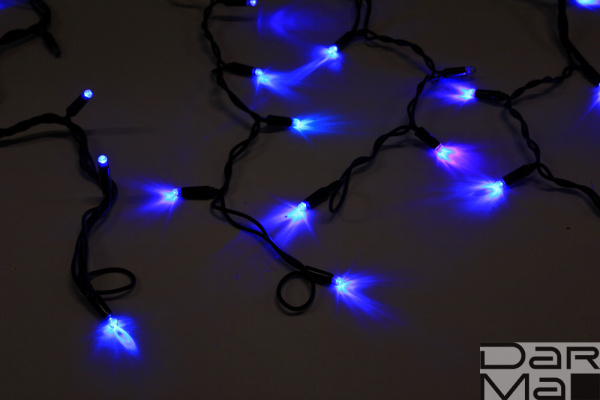 LED-RPLR-160-4.8M-24V-B/BL-F(B) W/O, Flash (НОВЫЙ КОННЕКТОР) на черн. проводе без шнура 24V/240V