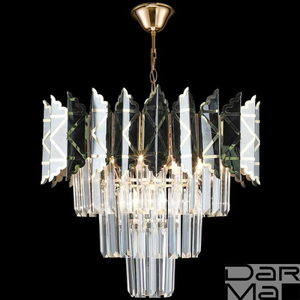 Подвесная люстра Reluce 02202-0.4-05 FGD+BK