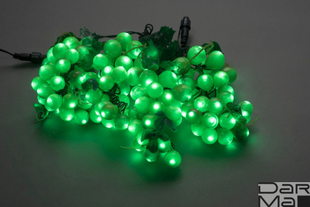 LED-PL-120 - 240V, 2,30М, зелен виноград/темн-зел