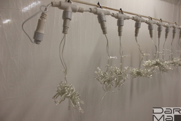 LED- PL-1920-240V-2*1.5M-WW/С-F(CW)  (белые теплые  светодиоды/прозр. пр), FLASH холодный белый 2023