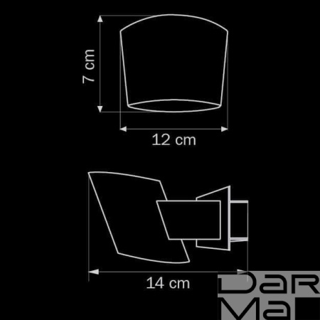Бра Lightstar Dissimo 803610