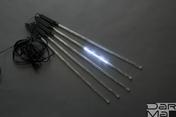 Сосульки Трубки 5шт 1М Бел. LED-PLM-SNOW-480L-1M-5-12V-W NEW!