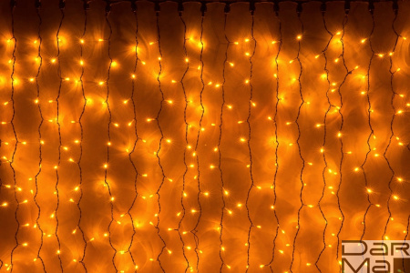 LED-XP-1925-1,5M-230V (желтые светодиоды/черн пр)