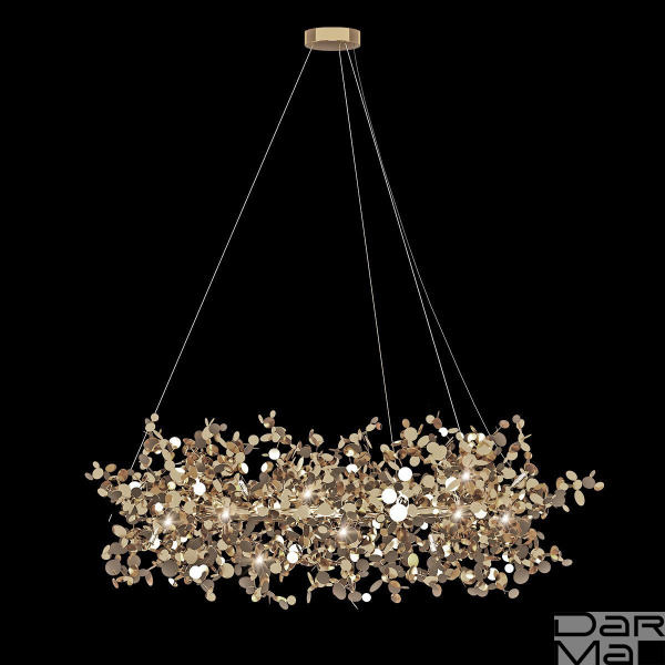 Подвесная люстра Loft IT Spark 10101/600 Gold