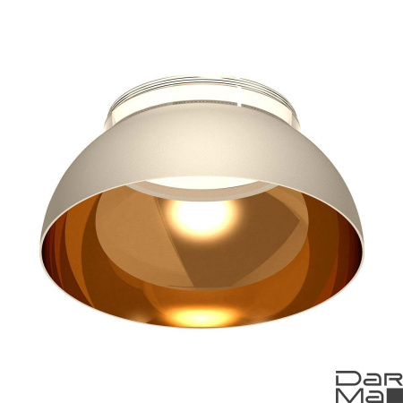 Насадка передняя Ambrella light DIY Spot SWH/PYG/CL белый песок/золото желтое полированное/прозрачный N8144