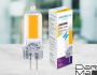 Лампа светодиодная филаментная Ambrella light G4 2,5W 3000K прозрачная 204501
