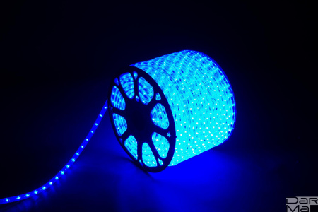 Дюралайт 3W Синий 13мм 36LED PH-68-3W-B