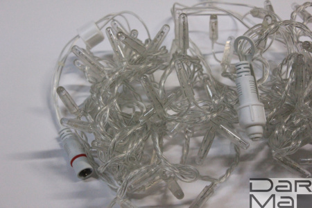 LED-PLS-100-10M-24V-V/C-W/O, VIOLET(фиолетовая)/прозр.пров соед (без сил.шнура) С КОЛПАЧКОМ NEW 2021