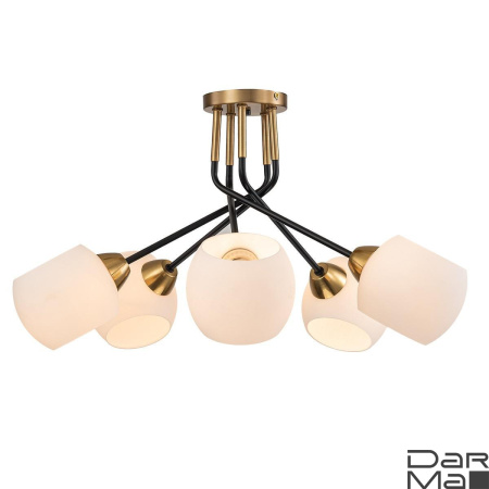 Потолочная люстра Escada Bond 2113/5P Copper/Black