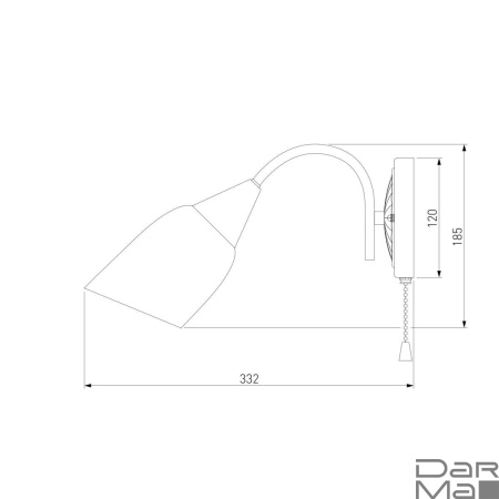 Бра Eurosvet 30149/1 золото