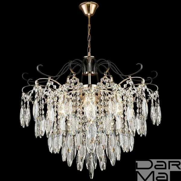 Подвесная люстра Reluce 02152-0.4-06 FGD+BK