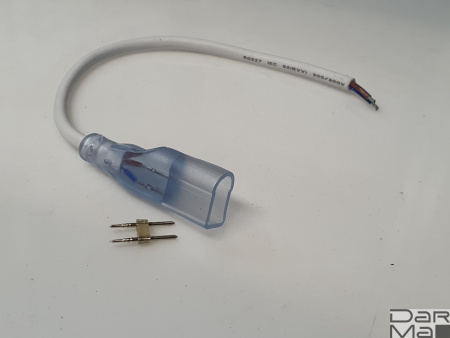 30 см силовой шнур для подключения неона 8х18мм LM-24V-2835-120P