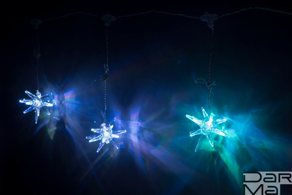 LED-PL-BA-6-24V, свет. бахрома с насадками кристаллы