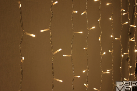 LED- PL-1920-240V-2*1.5M-WW/С (белые теплые светодиоды/прозрачный пр) 2023