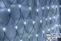 LED-SNL-C-540-2*4M-240V-W/BL БЕЛЫЕ LED на чернoм проводе, с контроллером, соединяемая