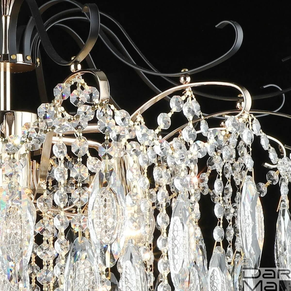 Подвесная люстра Reluce 02152-0.4-06 FGD+BK