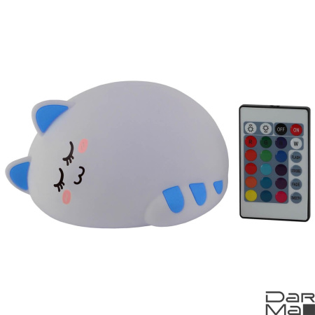 Настольная лампа ЭРА NLED-415-2W-BU Б0041095