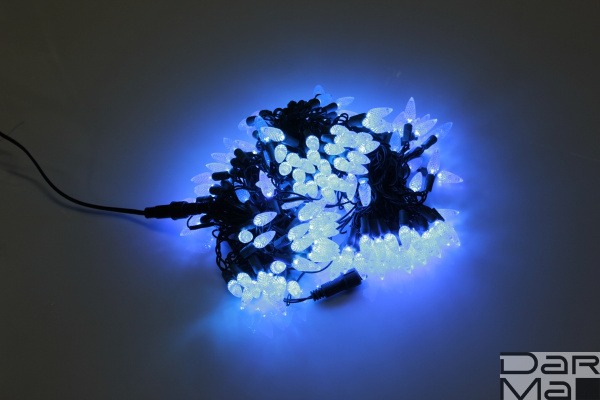 LED-PL-C6-4-G-220V-20-B, 20м, 200-205 светодиодов, синий