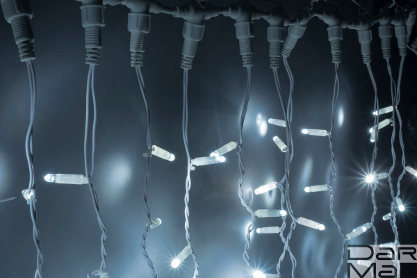 LED- PLS-9020-240V-2*9М-W/WH-F(CW) (белые светодиоды/белый пр) Flash