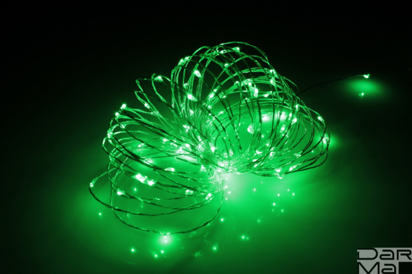 LED-DD-200-20M-12V-G, LED Роса 20м, зелёная