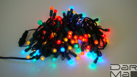 LED-PL-G12-4-G-240V-20-M мульти, 10м, 100LED