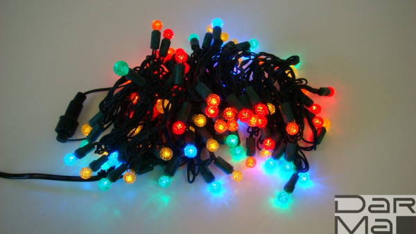 LED-PL-G12-4-G-240V-20-M мульти, 10м, 100LED