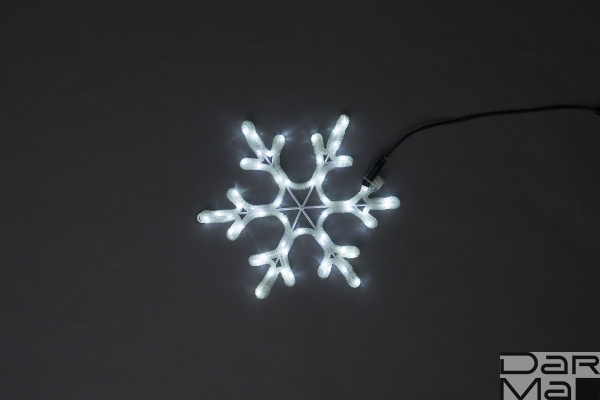 "LED-XM(FR)-2D-CK005-B-24""Мотив Снежинка белый"