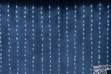 LED-XP-1344-230V White Световой дождь 2,4х3,6м, 250Вт