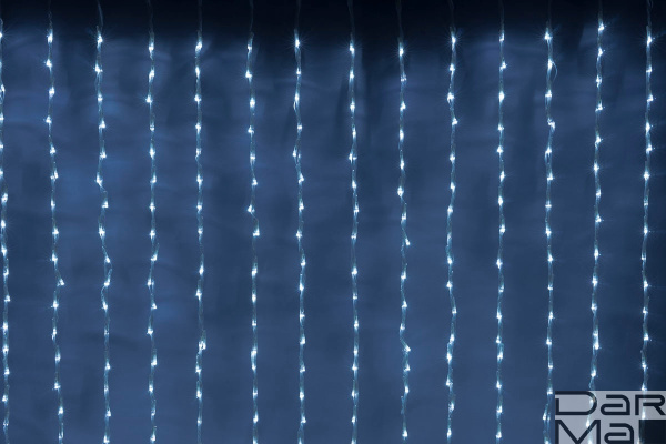 LED-XP-1344-230V White Световой дождь 2,4х3,6м, 250Вт