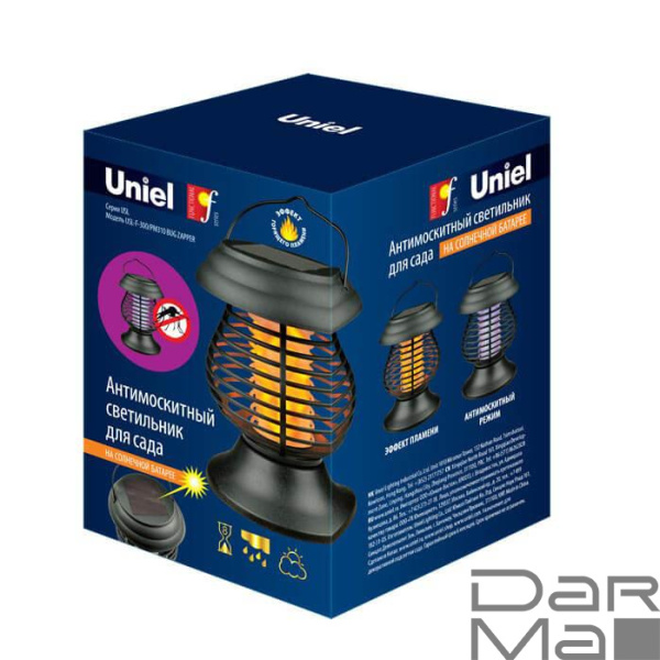Светильник на солнечных батареях Uniel Functional USL-F-300/PМ310 Bug Zapper UL-00006537
