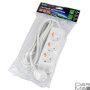 Удлинитель Uniel Ultra 3гн х 3м с/з S-GCU3-3 White UL-00010001