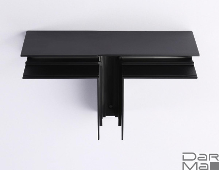 Коннектор T-образный для накладного шинопровода Ambrella light Track System Magnetic GL3374