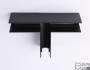 Коннектор T-образный для накладного шинопровода Ambrella light Track System Magnetic GL3374